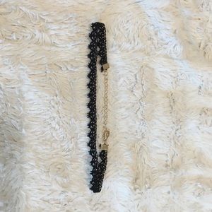 Black Lace Choker Necklace